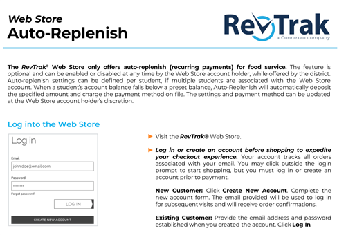 auto-replenish 
